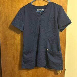 Greys anatomy scrub top medium